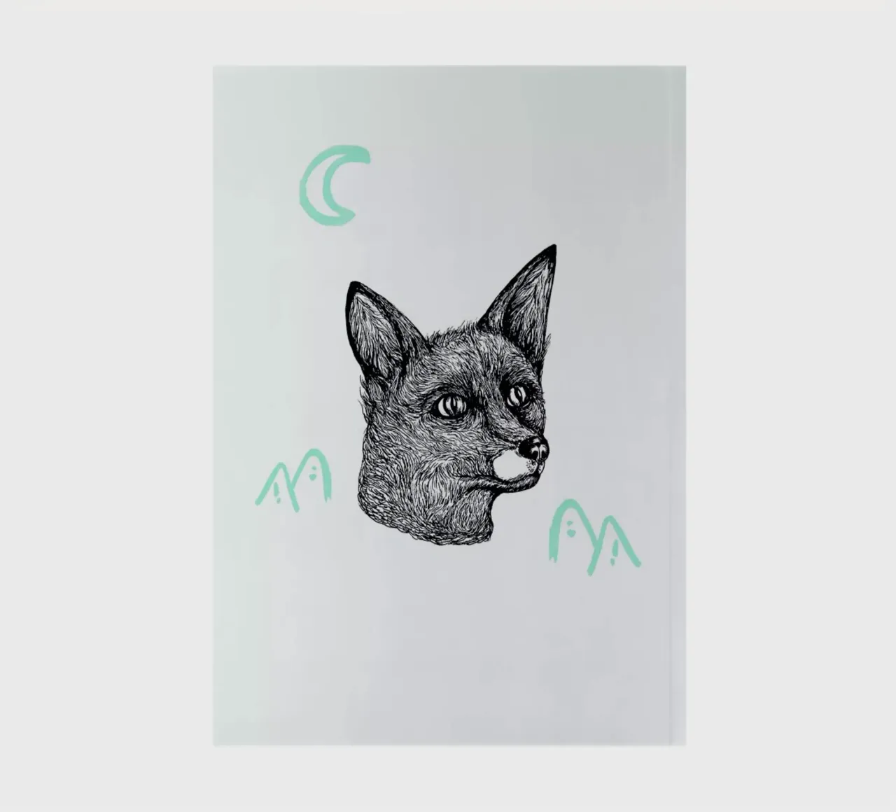 Celestial Fox notebook by Daniela Roessler