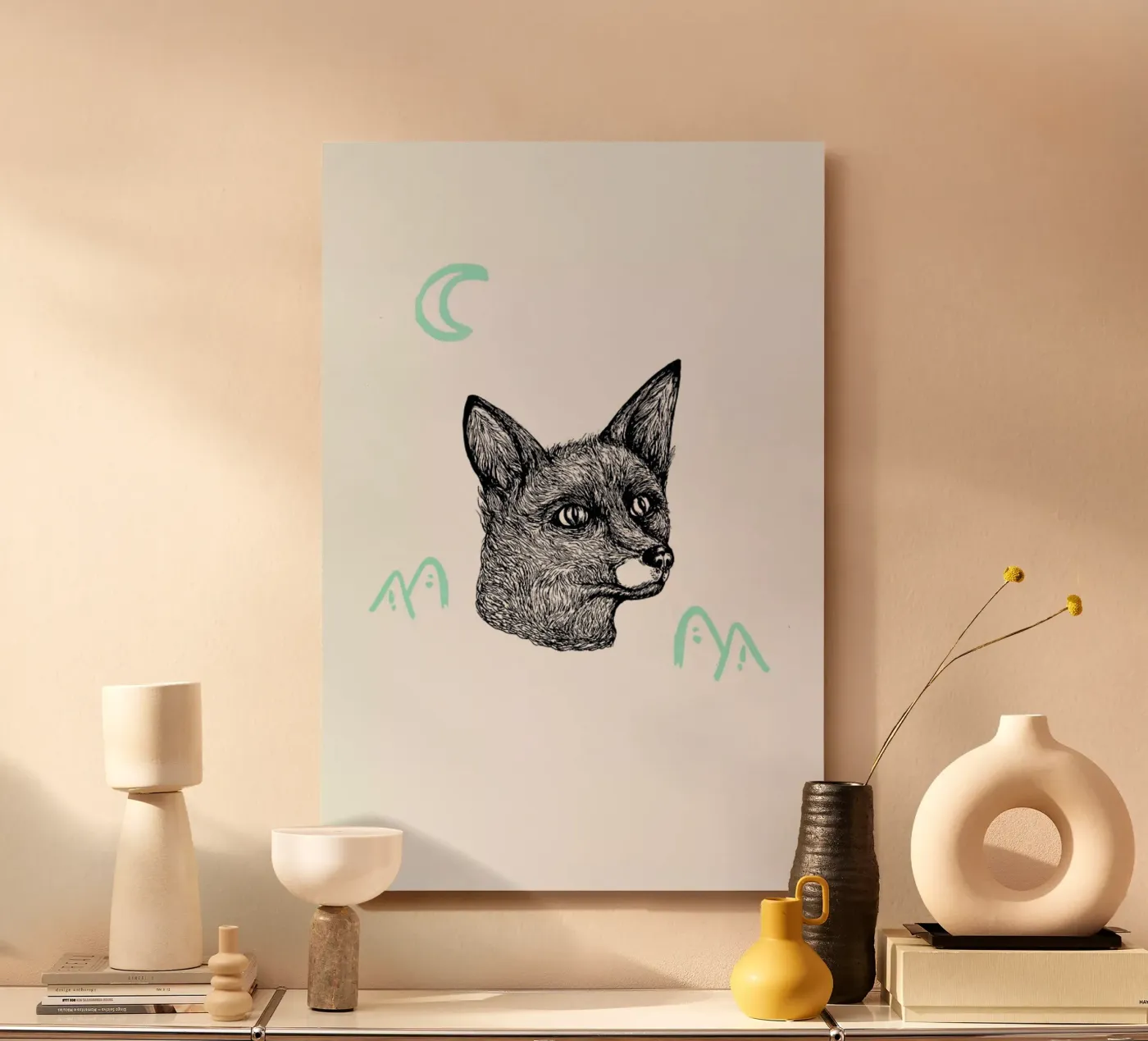 Celestial Fox pannello forex da Daniela Roessler