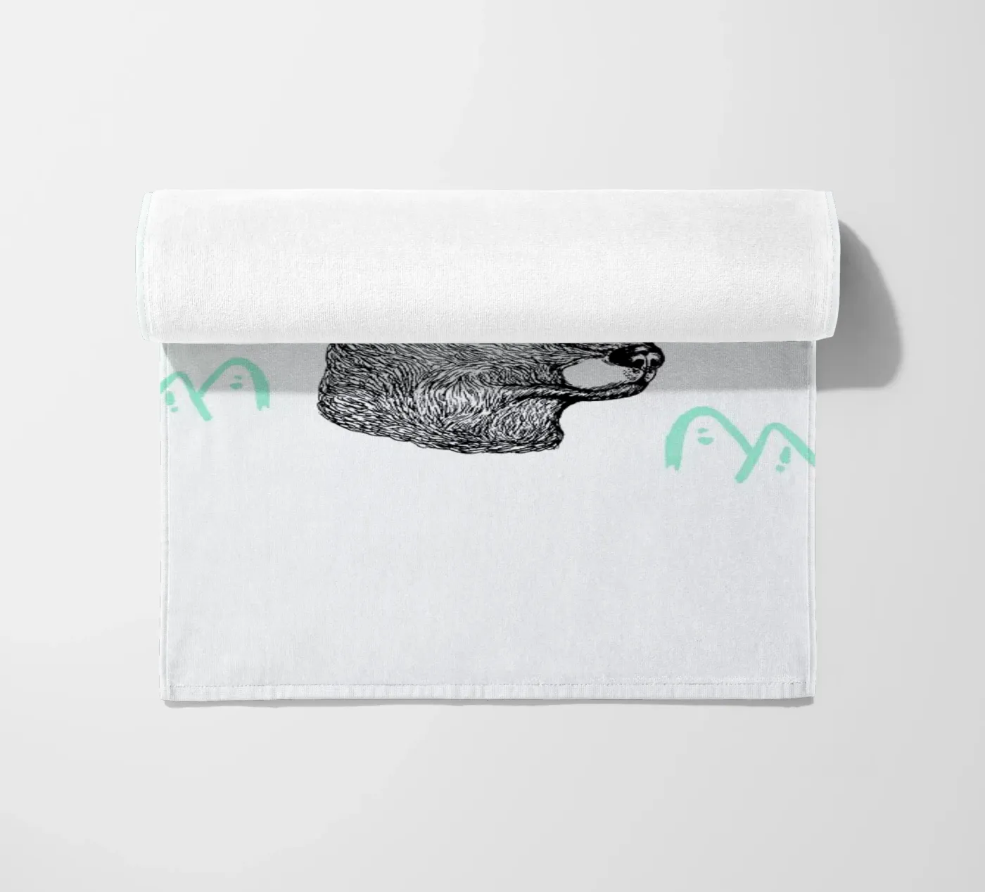 Celestial Fox beach towel by Daniela Roessler