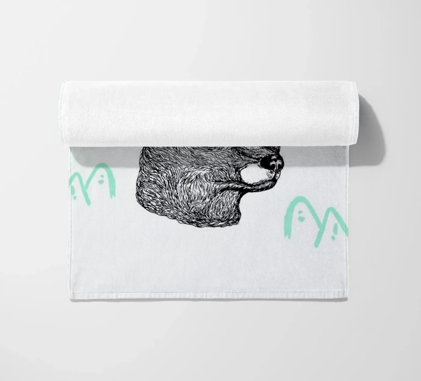 Celestial Fox beach towel by Daniela Roessler