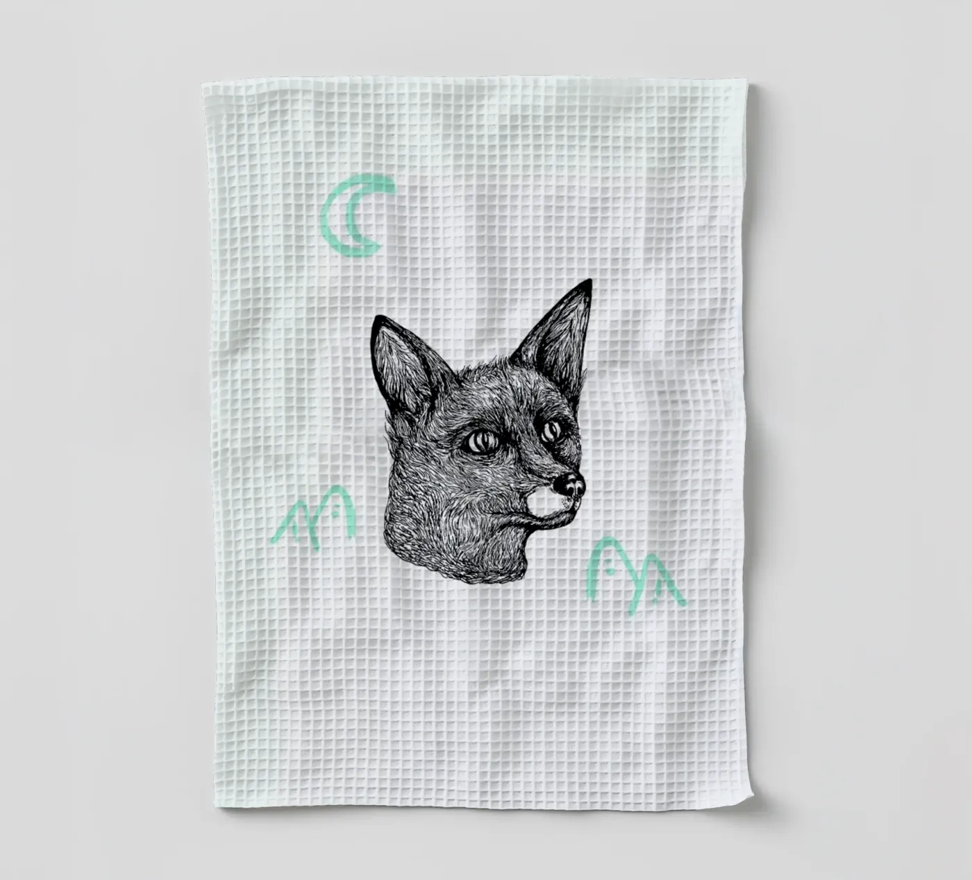Celestial Fox torchon de Daniela Roessler