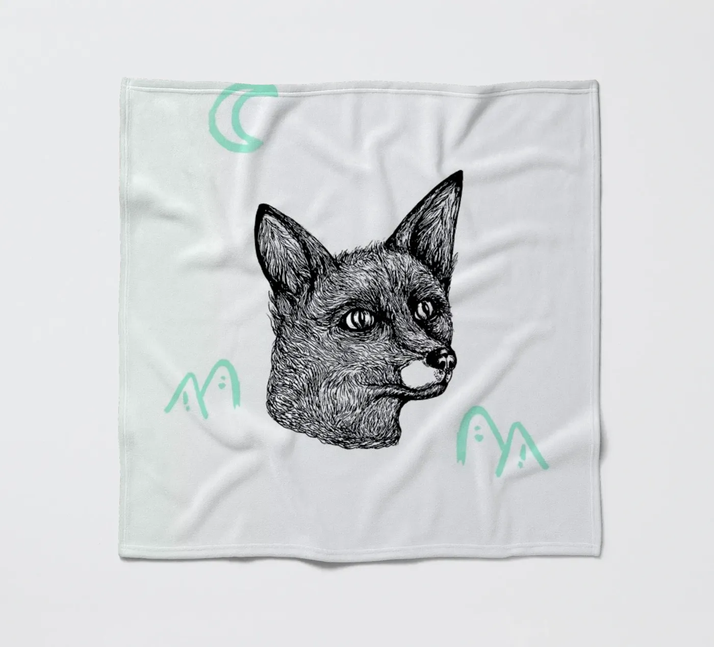 Celestial Fox coperta in pile da Daniela Roessler