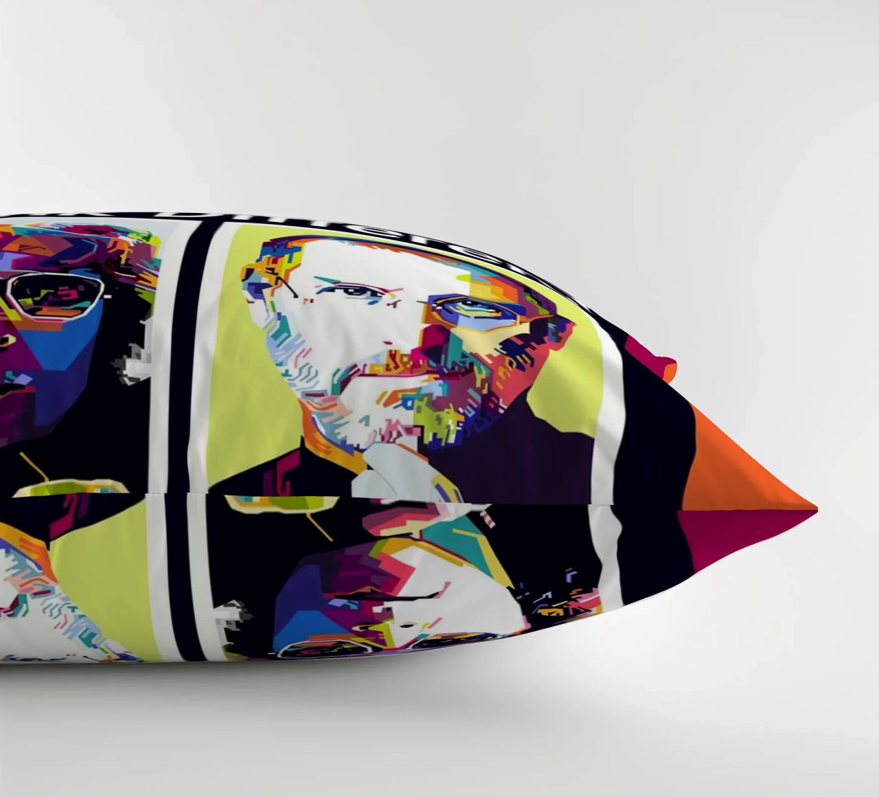 Pensare in modo diverso WPAP cuscino da KP Artwork