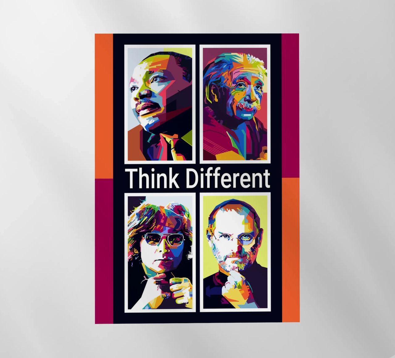 Pensare in modo diverso WPAP pellicola backlit da KP Artwork