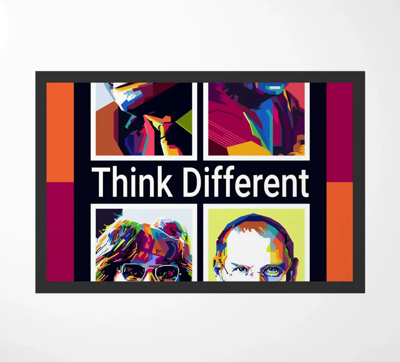 Pensar diferente WPAP felpudo de KP Artwork