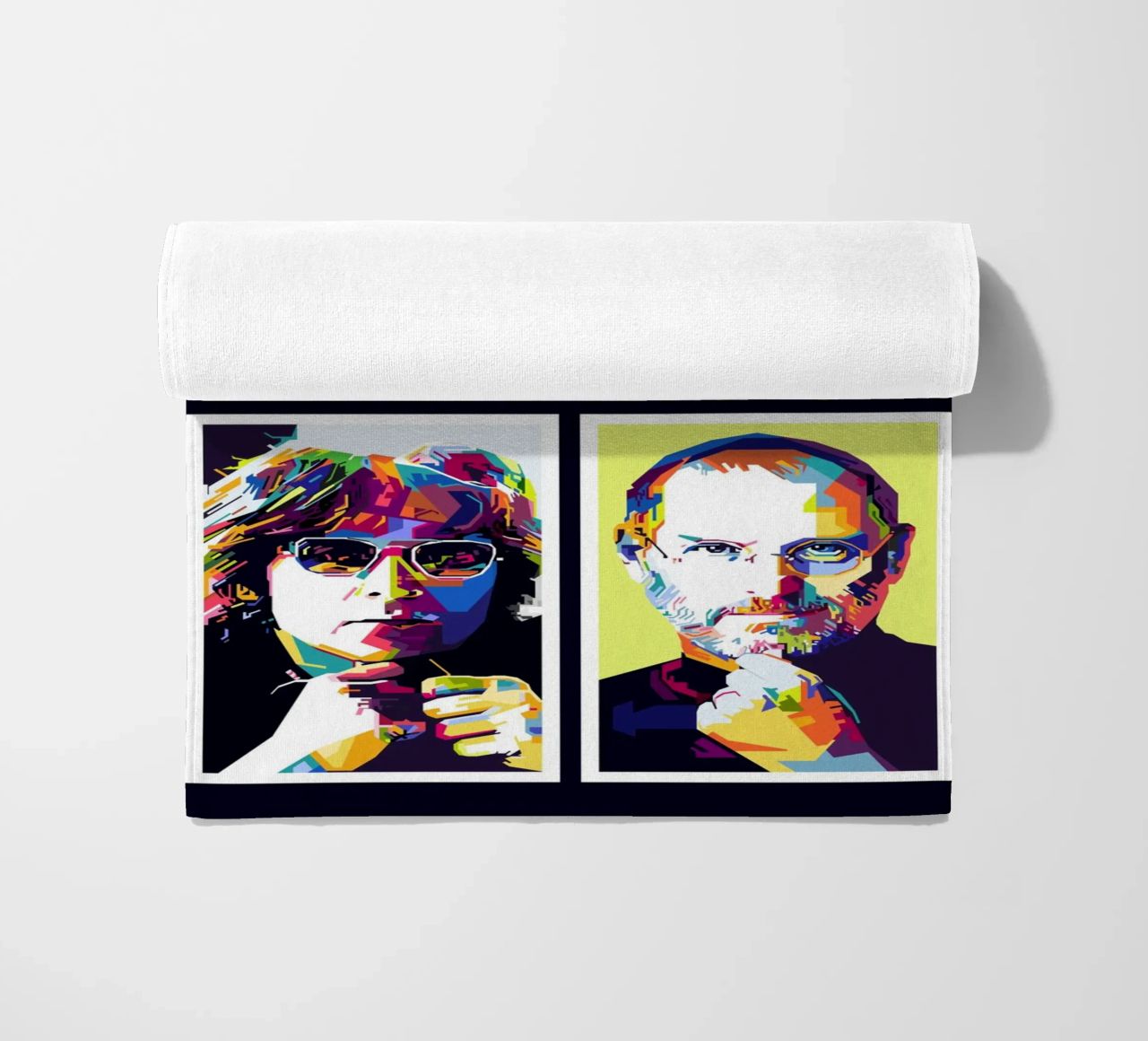 Pensare in modo diverso WPAP telo mare da KP Artwork