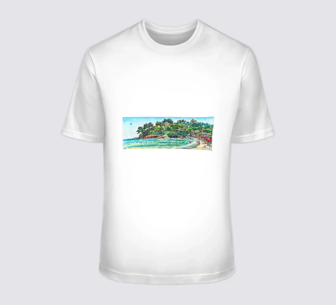 Spiaggia di Pramousquier t-shirt da C.WILL