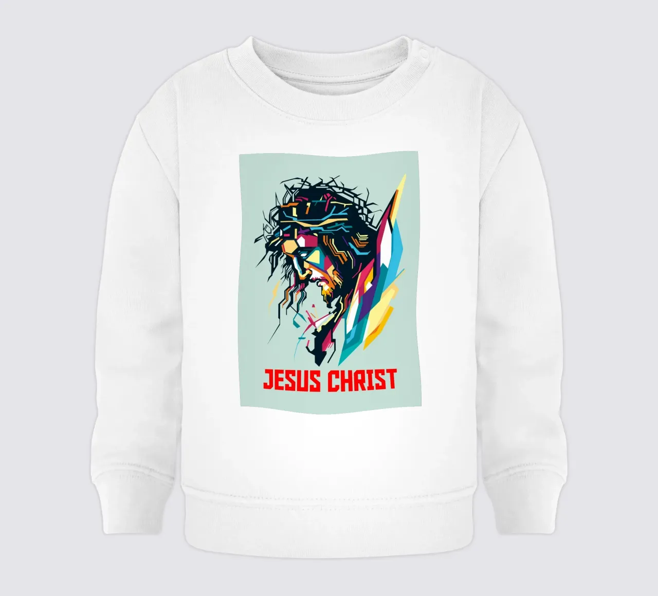 Stile Gesù Cristo WPAP felpa neonato da KP Artwork