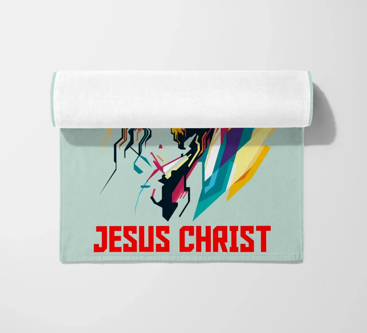 Stile Gesù Cristo WPAP telo mare da KP Artwork