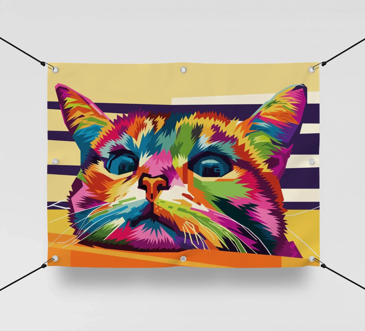 Stile gatto WPAP telo in pvc da KP Artwork