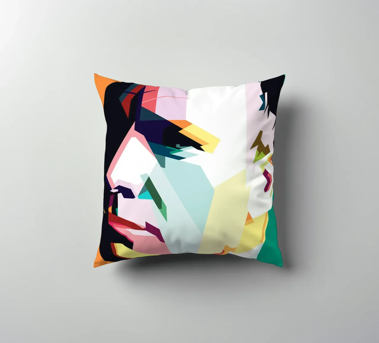Sting Style WPAP decorative cushion by KP Artwork