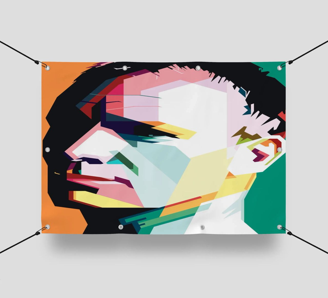 Stile Sting WPAP telo in pvc da KP Artwork