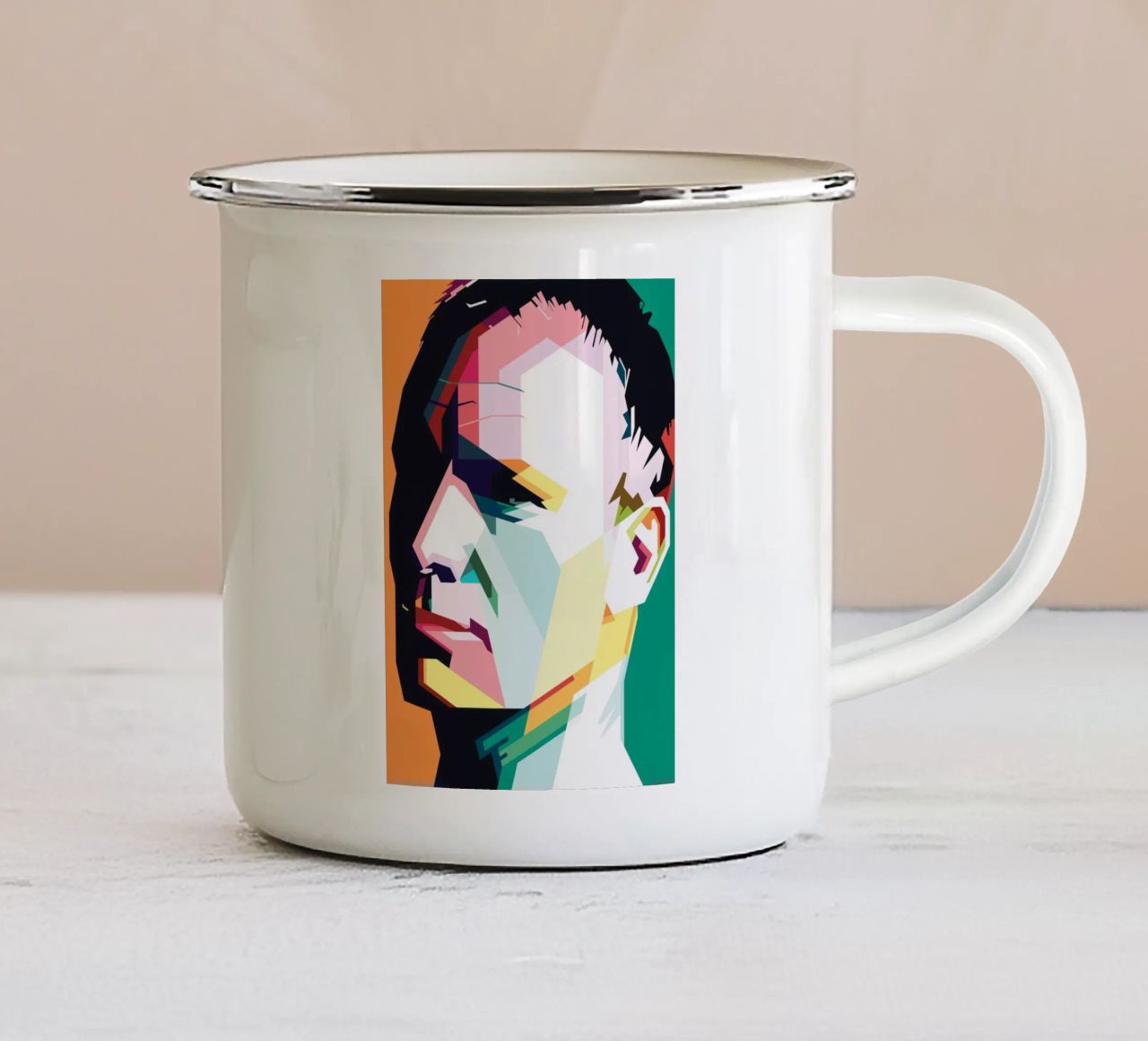 Stile Sting WPAP tazza in smalto da KP Artwork