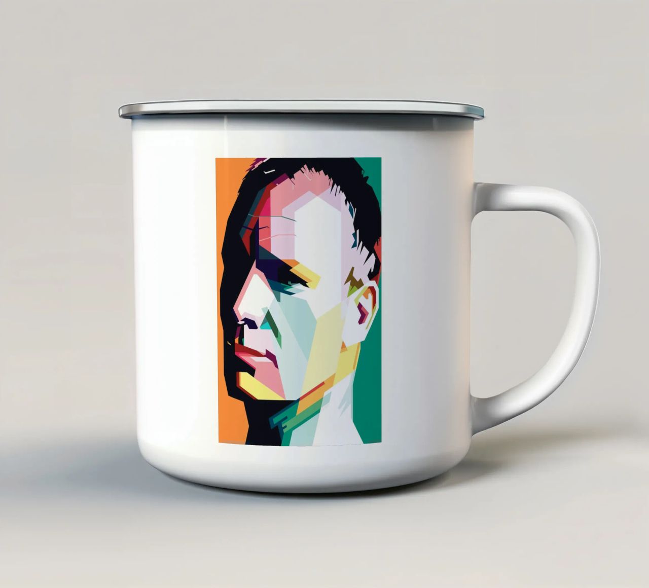 Stile Sting WPAP tazza in smalto da KP Artwork