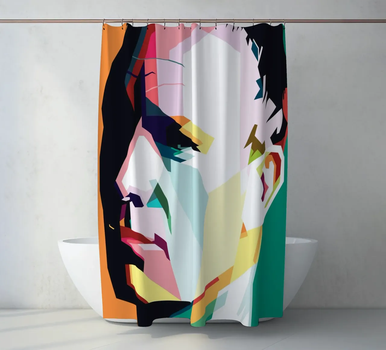 Stile Sting WPAP tenda da doccia da KP Artwork