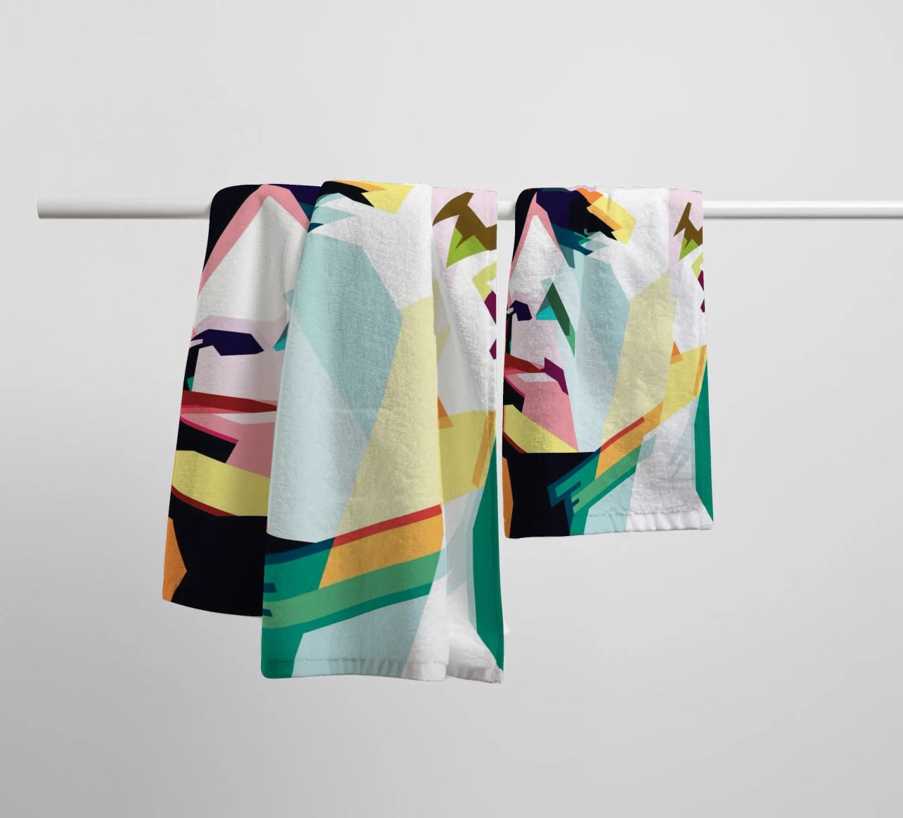 Stile Sting WPAP asciugamano da bagno da KP Artwork
