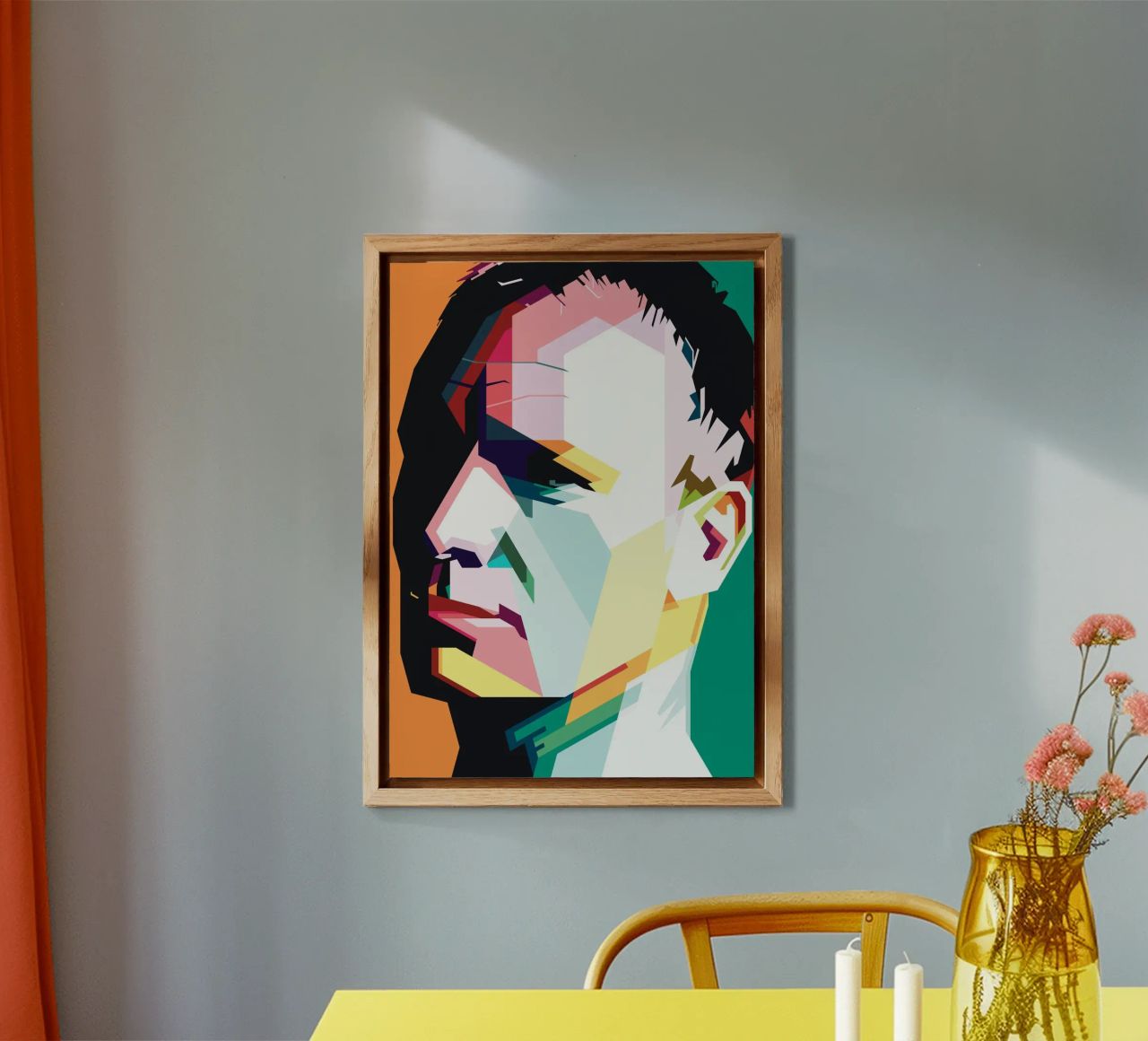 Stile Sting WPAP alluminio dibond da KP Artwork