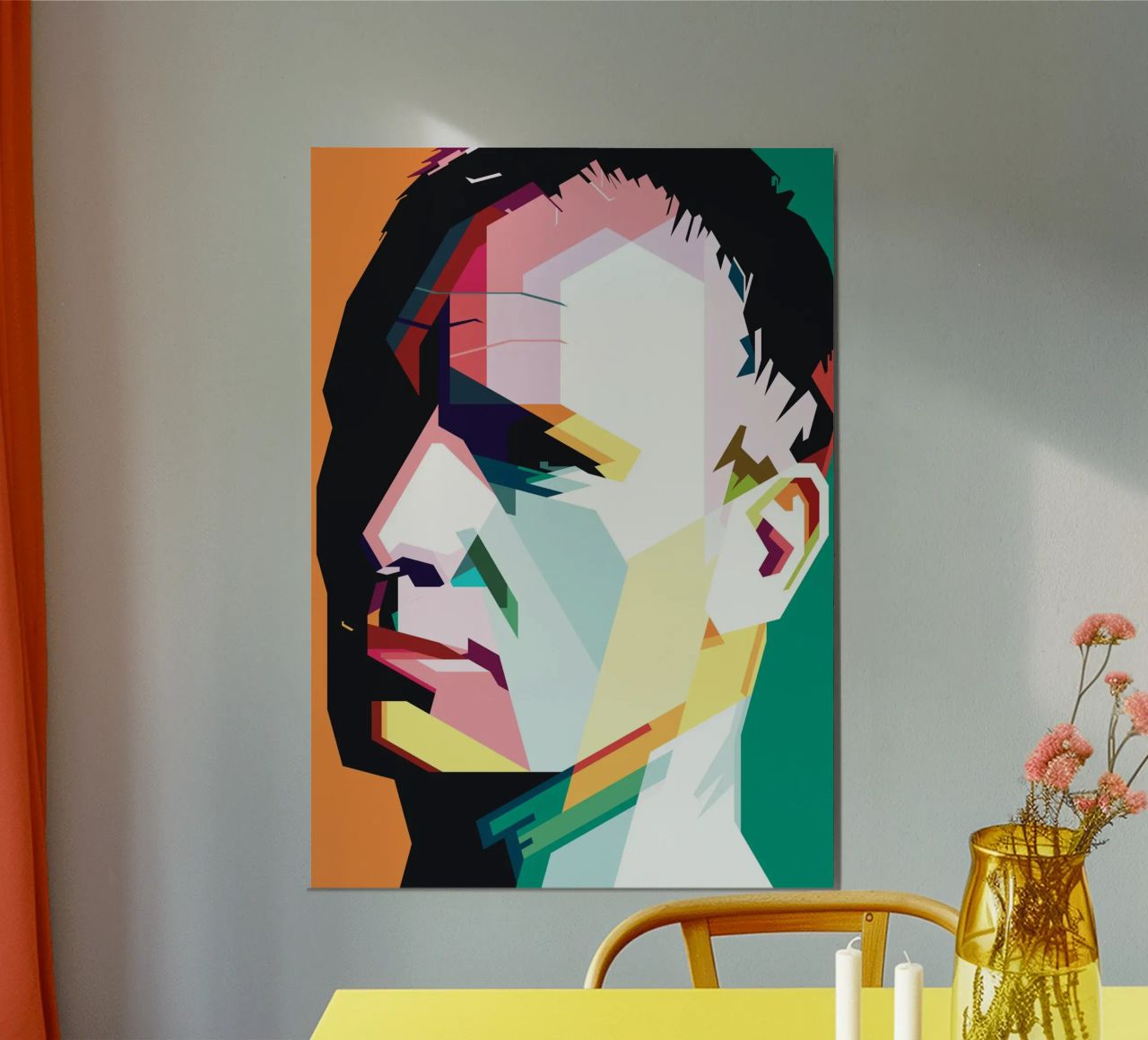 Stile Sting WPAP alluminio dibond da KP Artwork