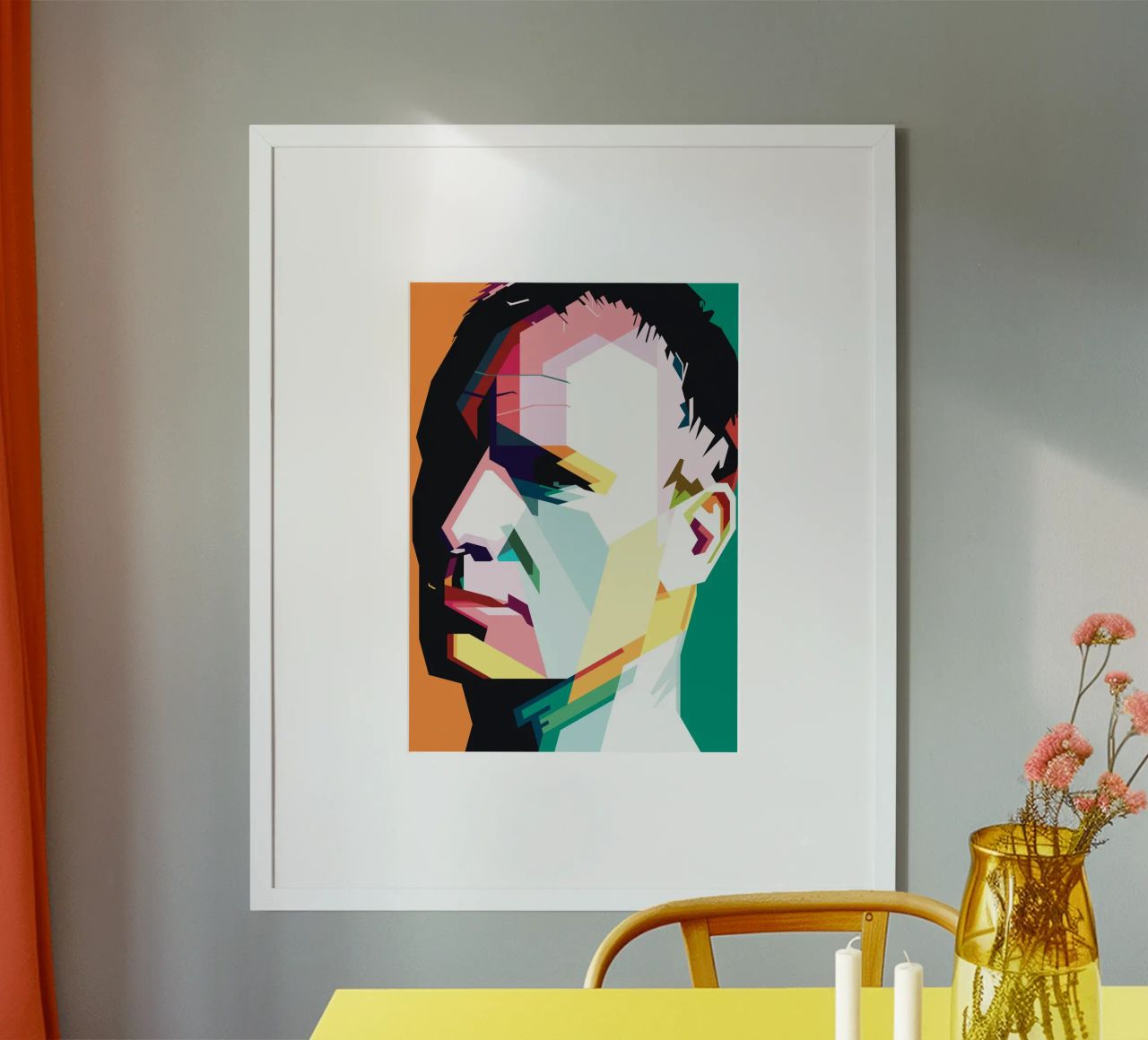 Stile Sting WPAP carta hahnemühle da KP Artwork