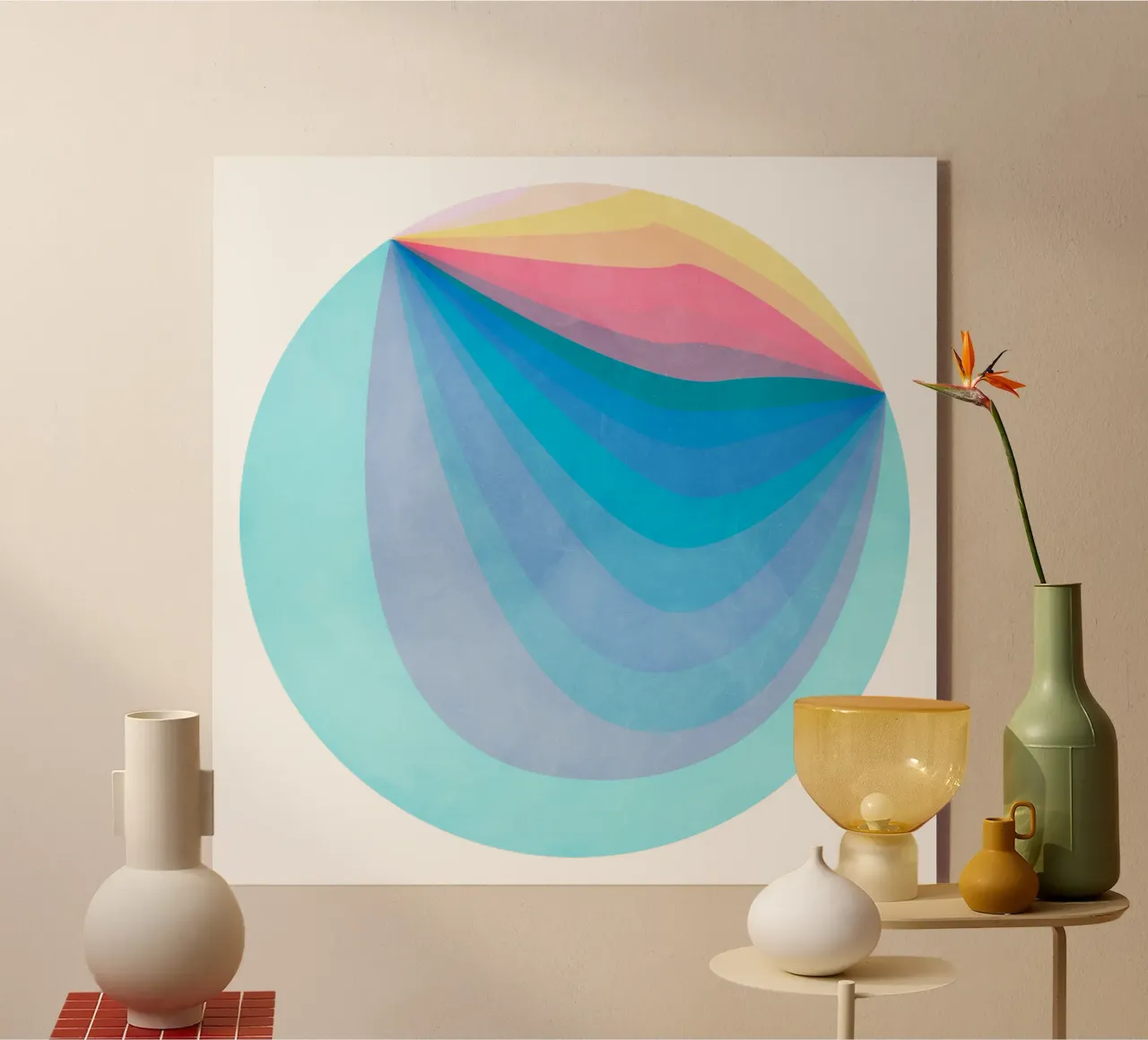 the blue plexiglass da Abstract 888