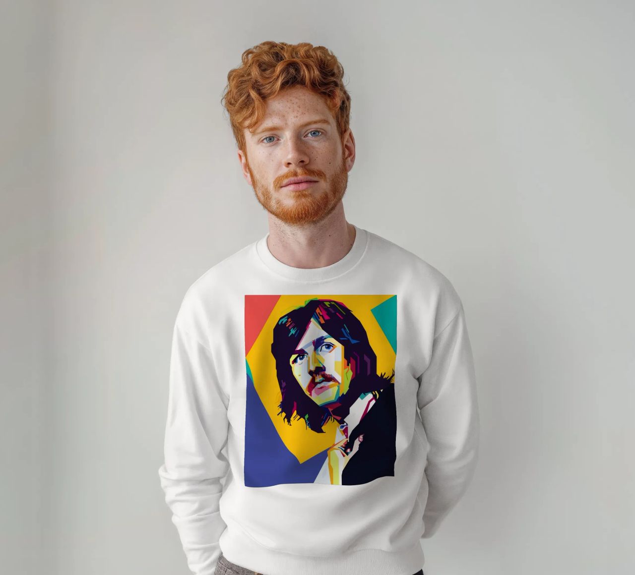 Stile John Bonham WPAP felpa da KP Artwork