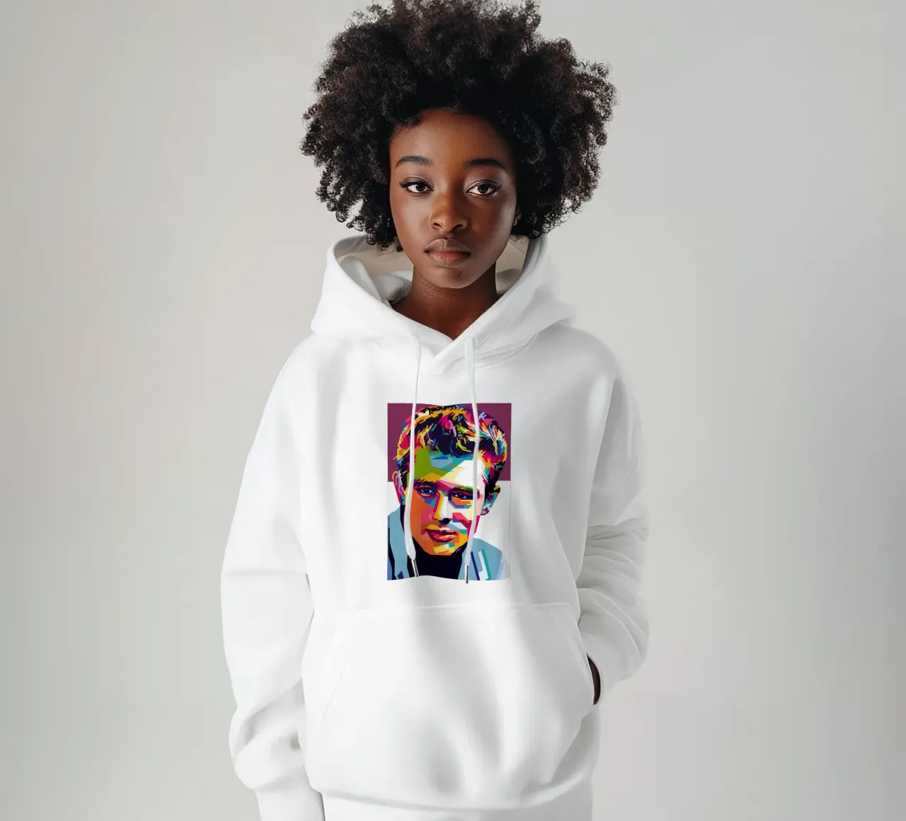 Estilo James Dean WPAP sudadera con capucha de KP Artwork