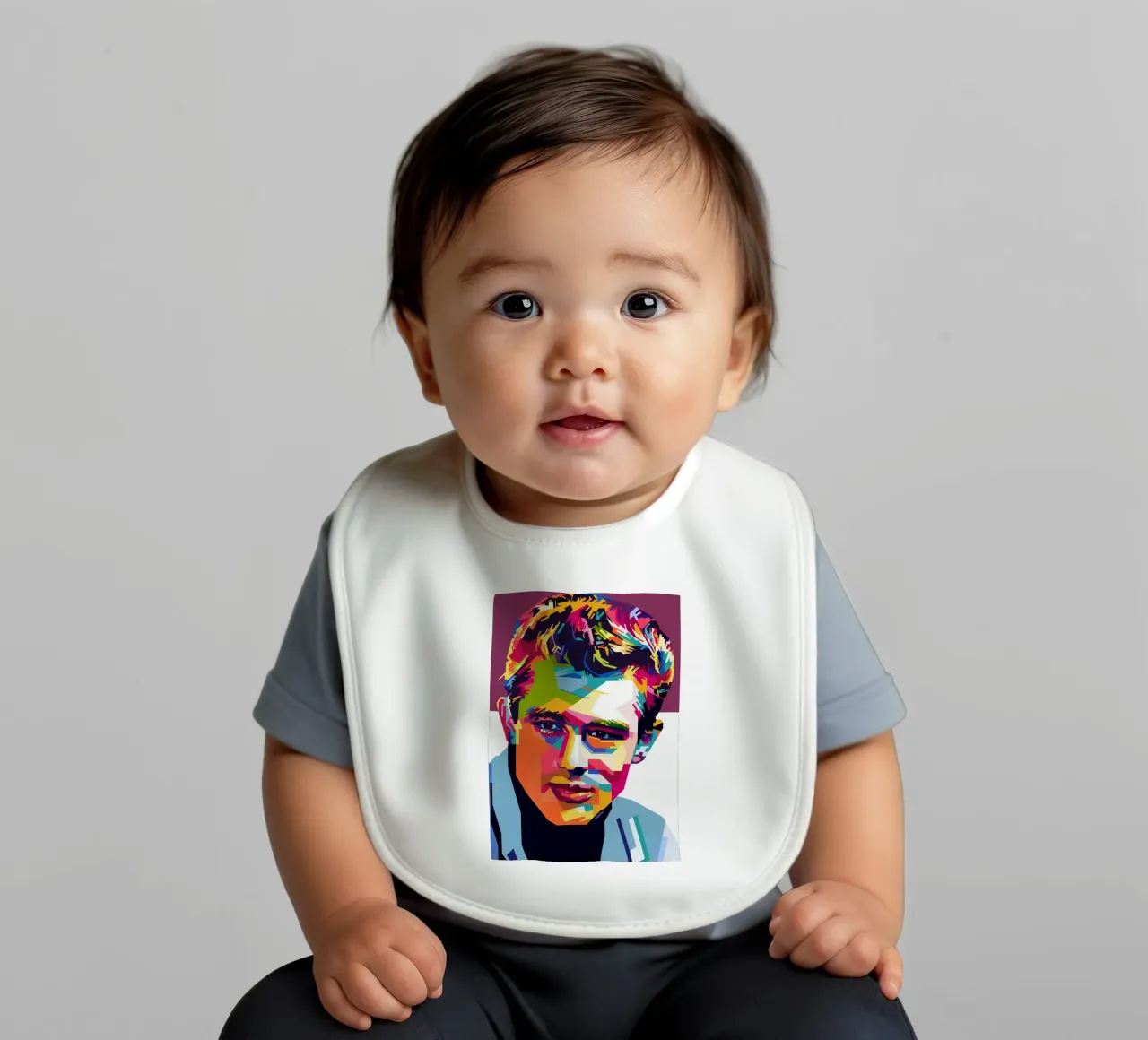 Estilo James Dean WPAP babero de KP Artwork