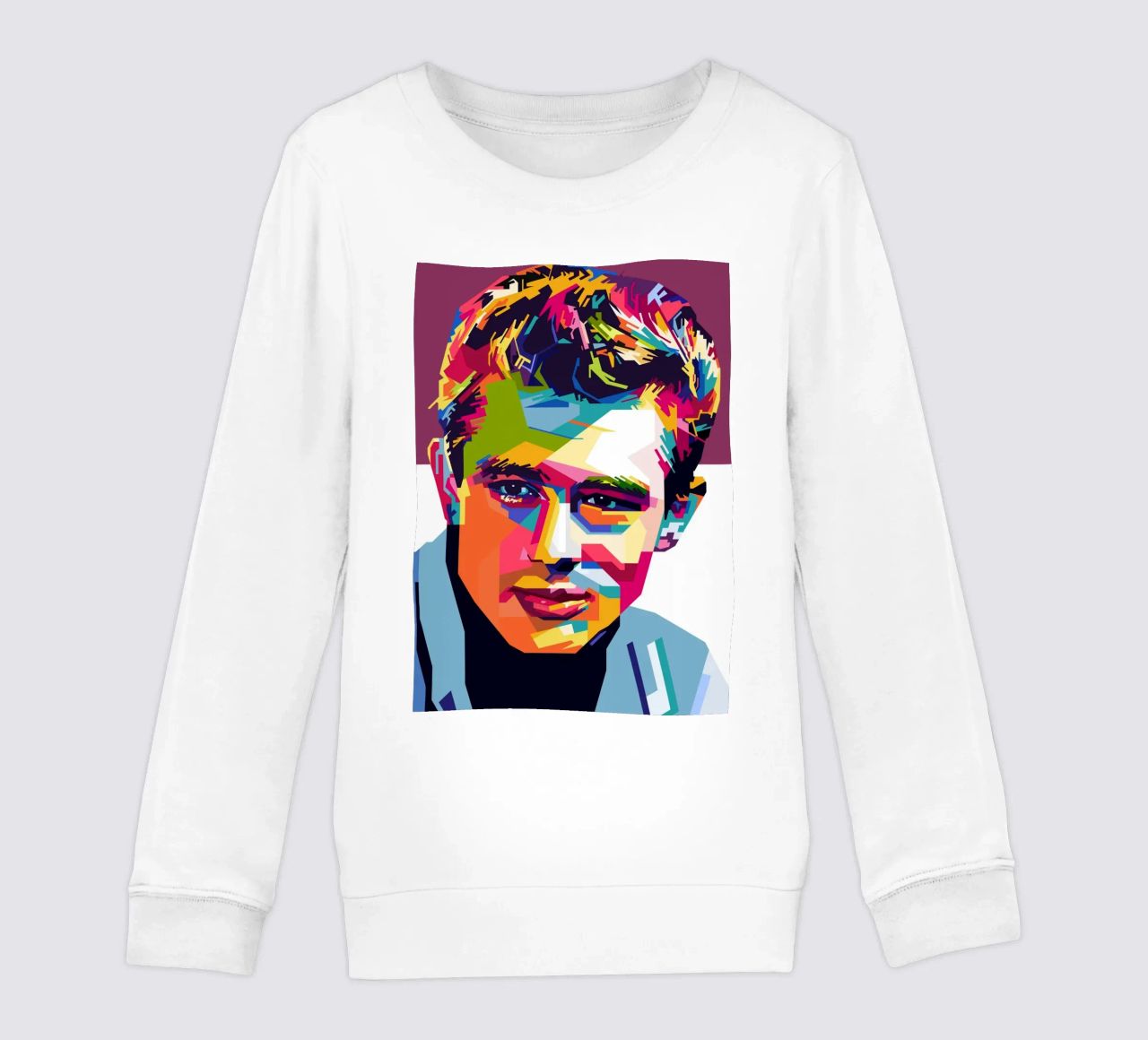 Stile James Dean WPAP felpa bambino da KP Artwork