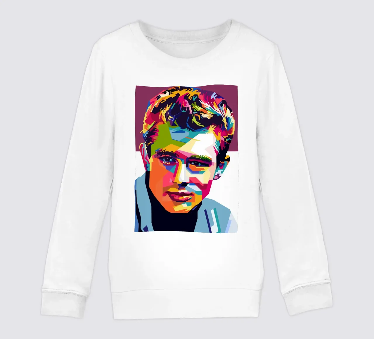 Stile James Dean WPAP felpa bambino da KP Artwork