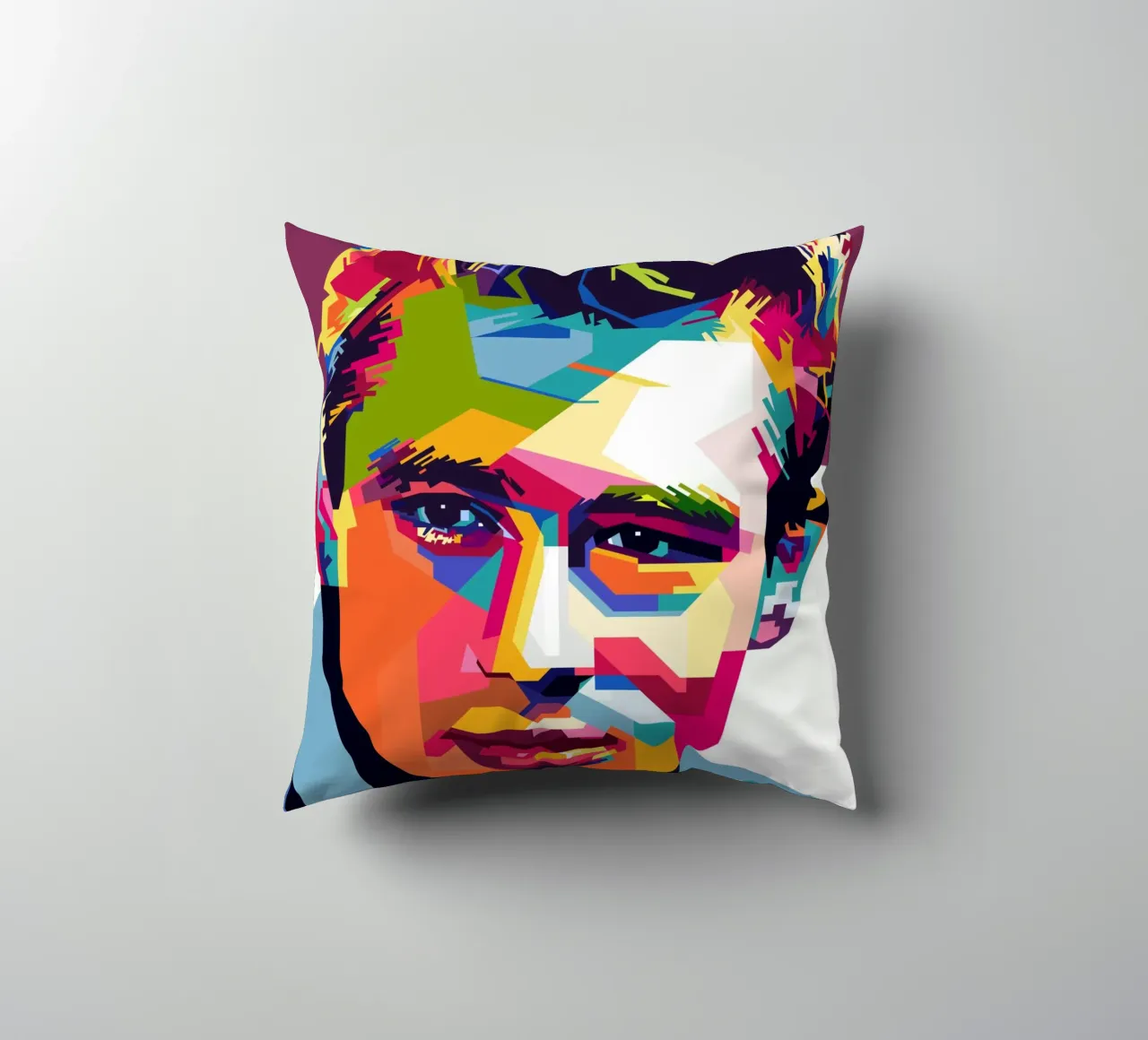 Estilo James Dean WPAP cojín de KP Artwork