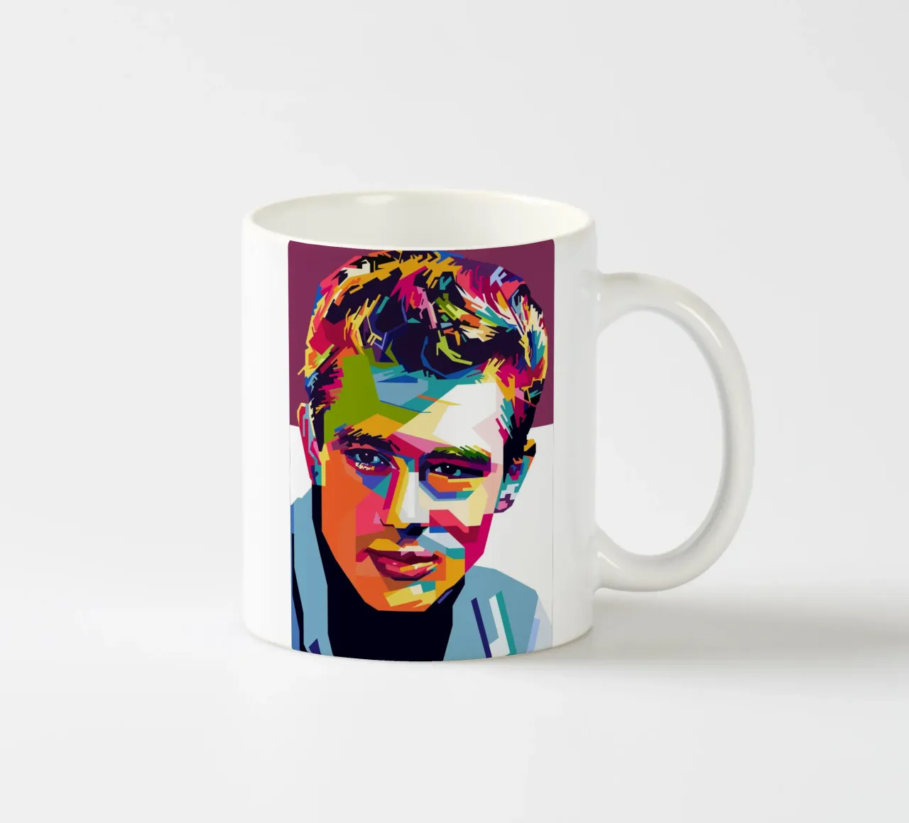 Stile James Dean WPAP tazza in ceramica da KP Artwork