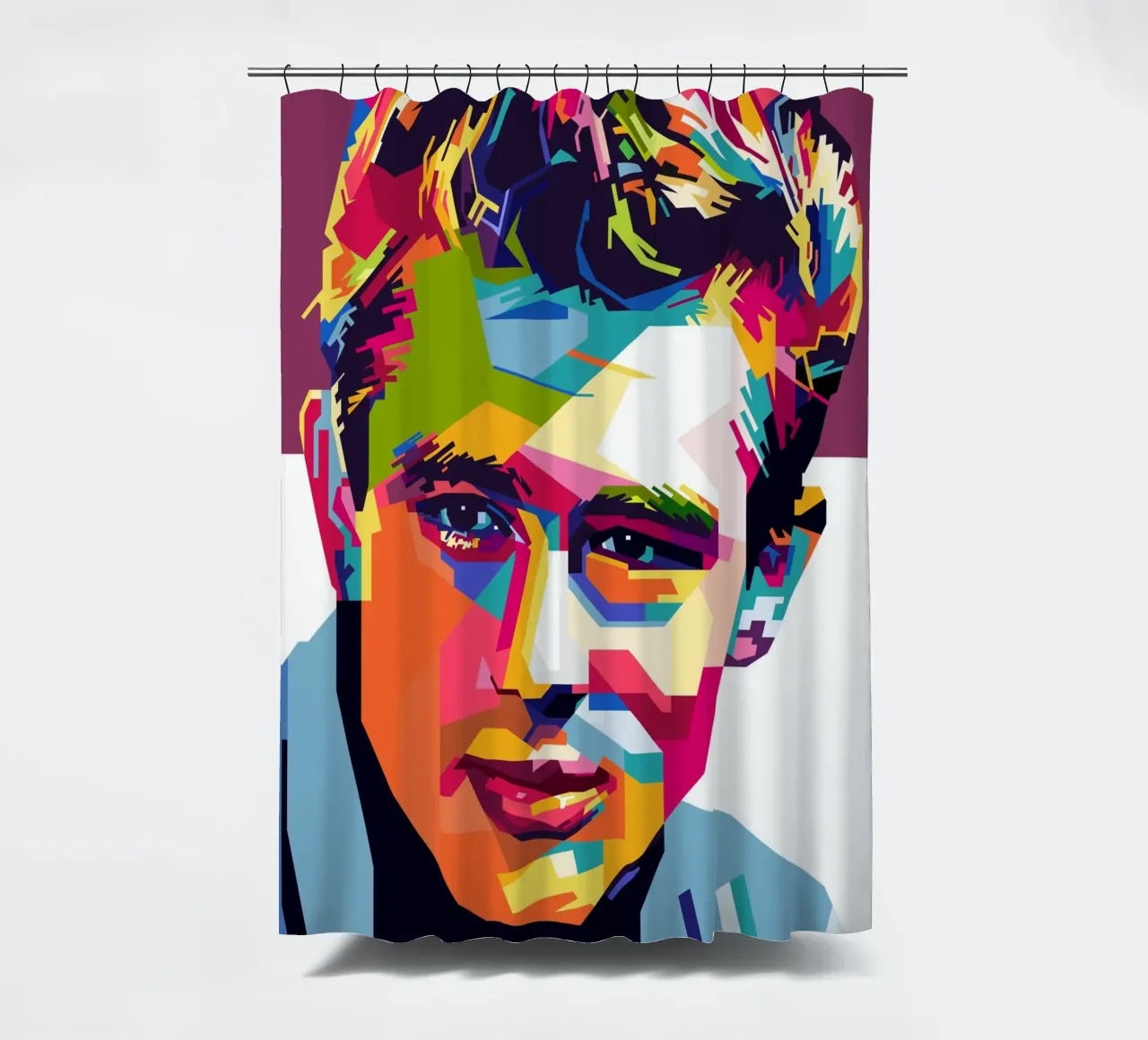 Stile James Dean WPAP tenda da doccia da KP Artwork