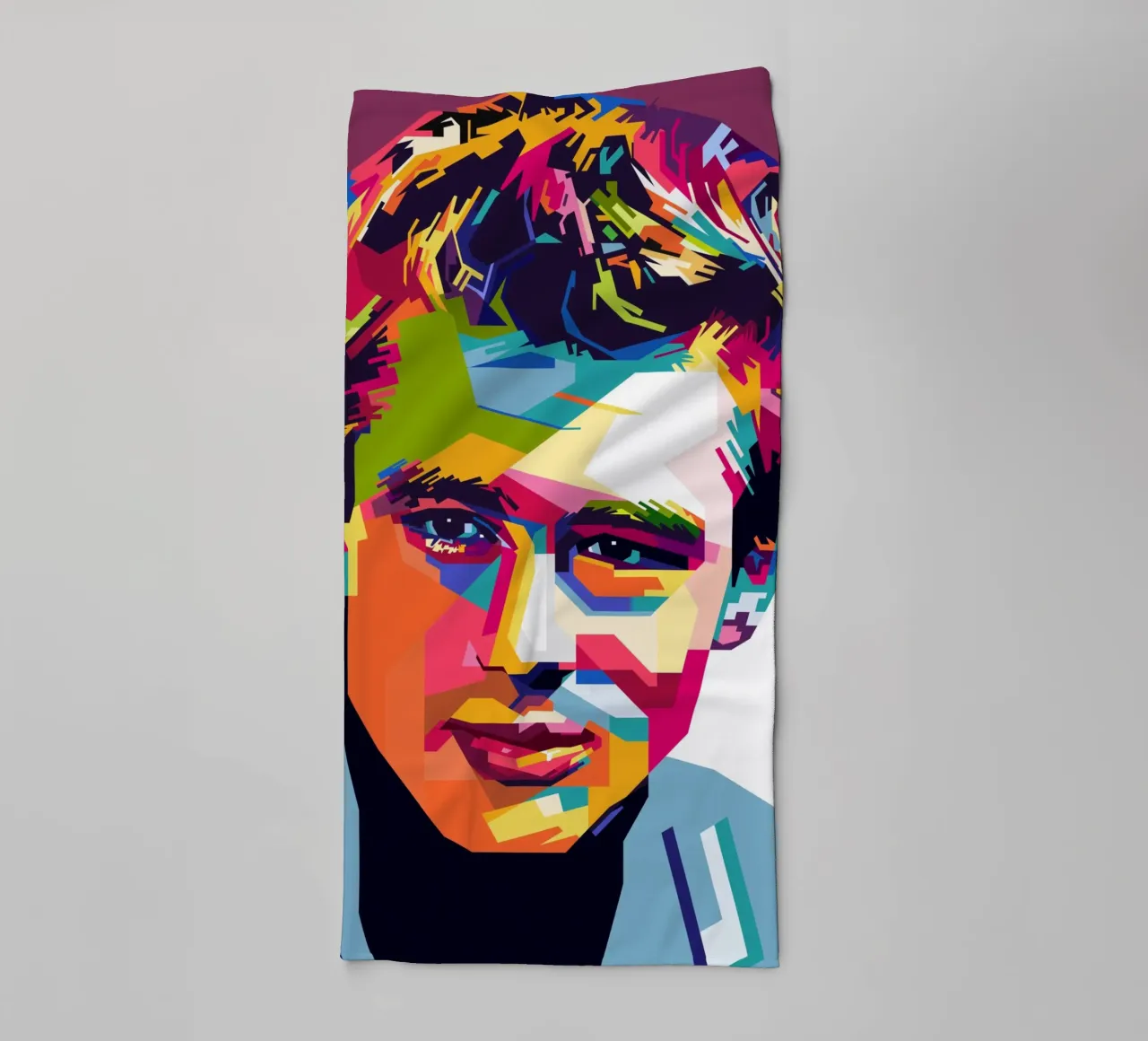 Stile James Dean WPAP asciugamano da bagno da KP Artwork