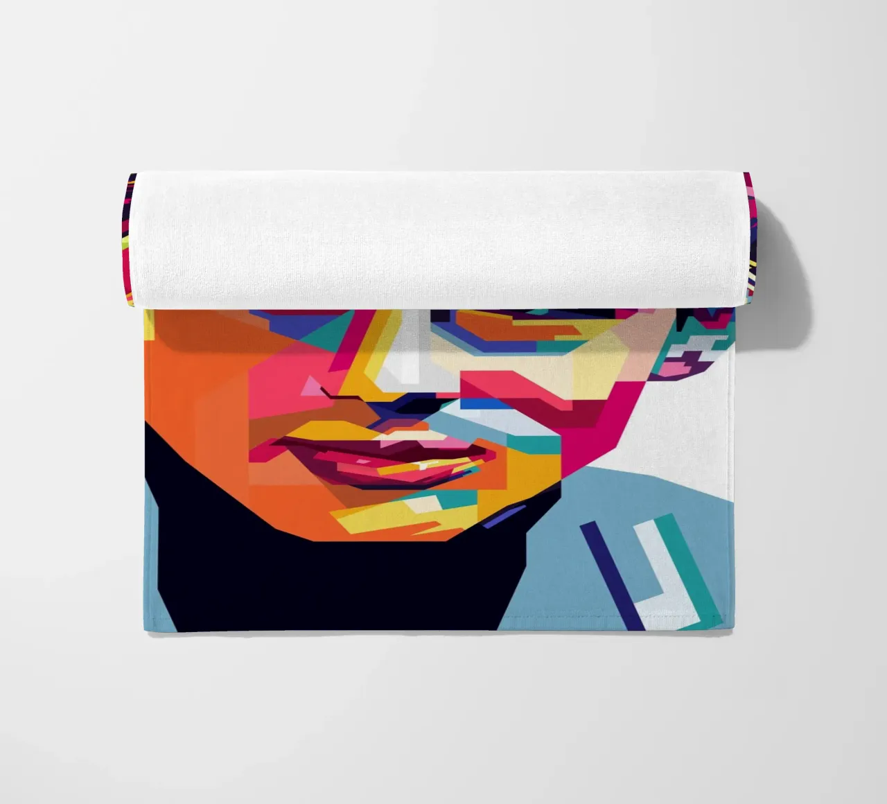 Estilo James Dean WPAP toalla de playa de KP Artwork