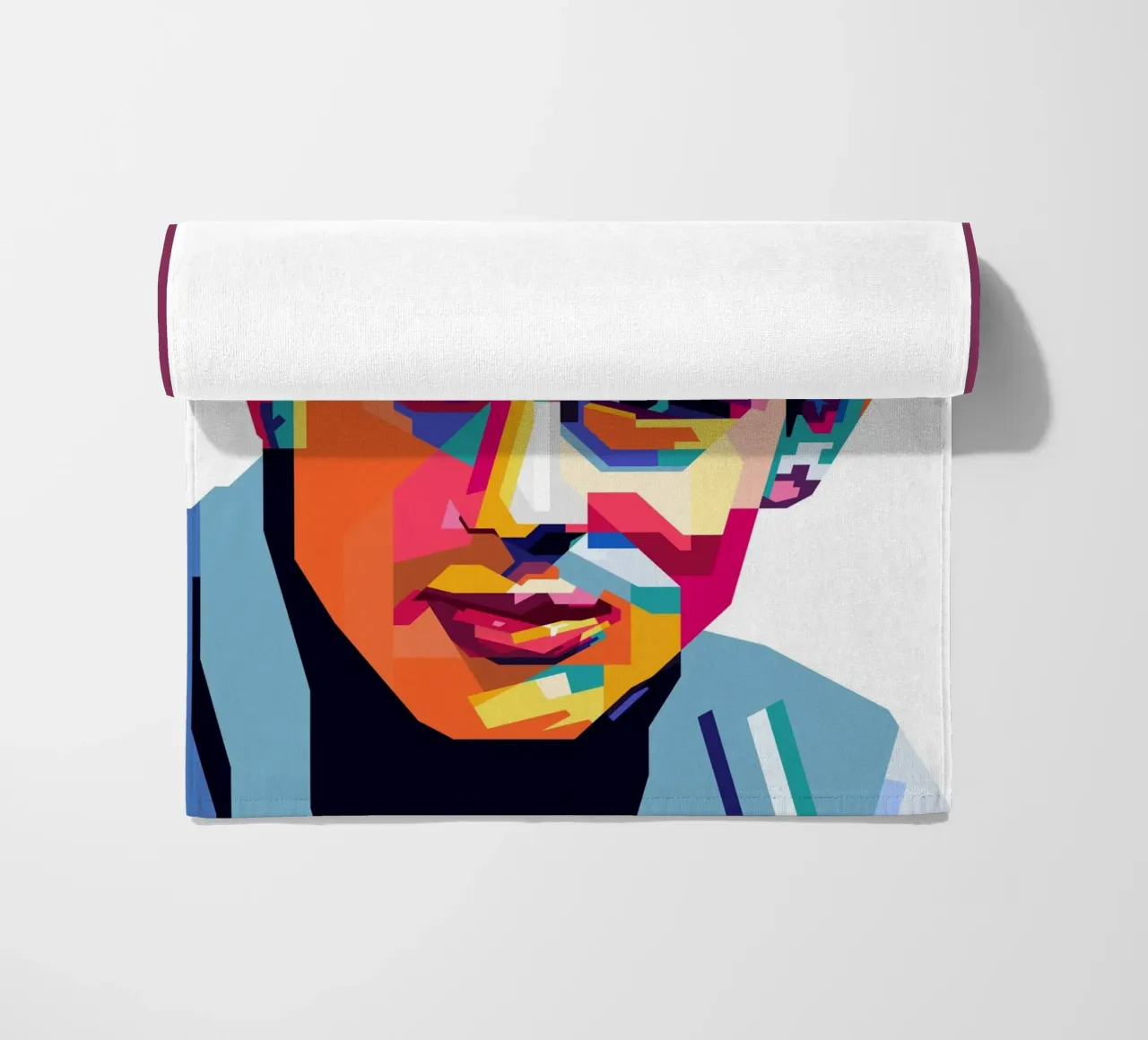 Estilo James Dean WPAP toalla de playa de KP Artwork