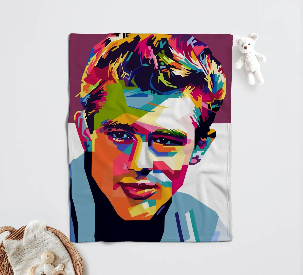 Stile James Dean WPAP coperta in pile da KP Artwork