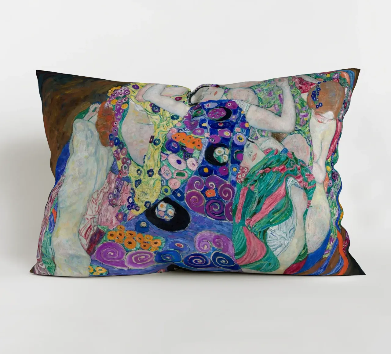 Gustav Klimt - La Vergine cuscino da Timeless Artworks