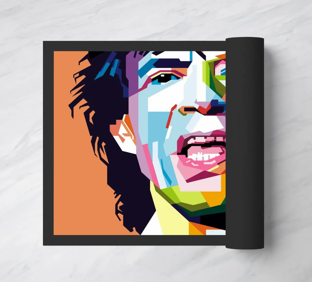 Rockers Legend Style WPAP felpudo de KP Artwork