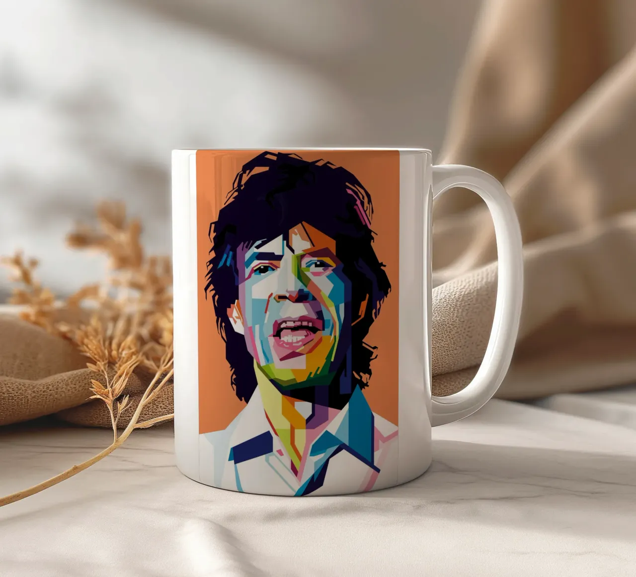 Rockers Legend Style WPAP Keramik Tasse von KP Artwork