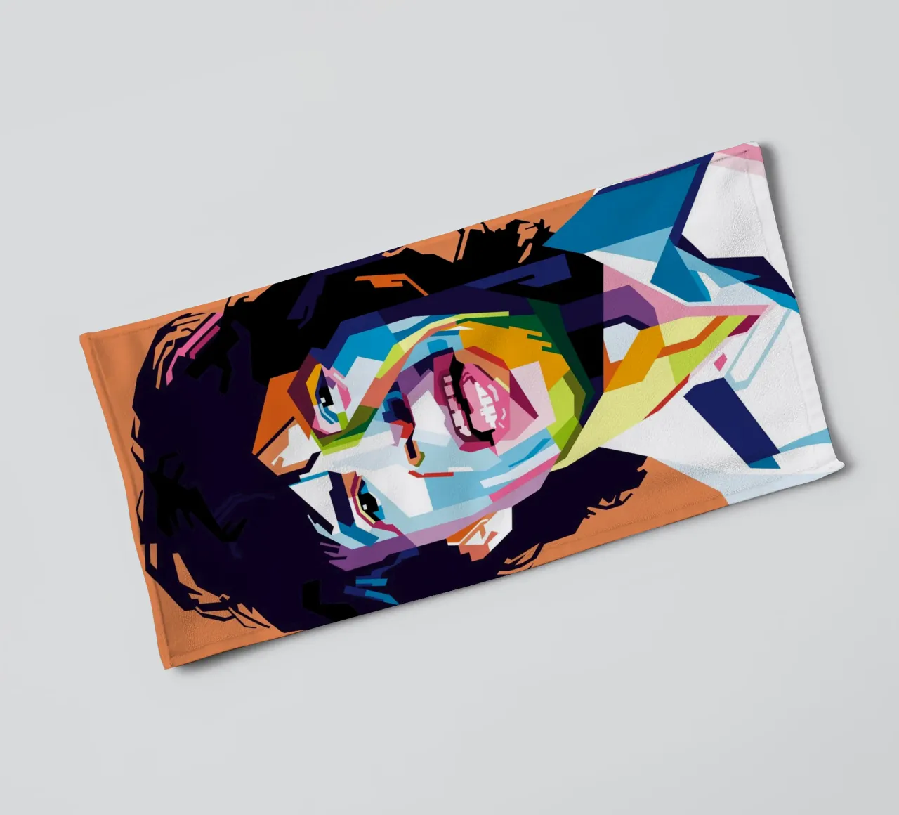 Rockers Legend Style WPAP asciugamano da bagno da KP Artwork