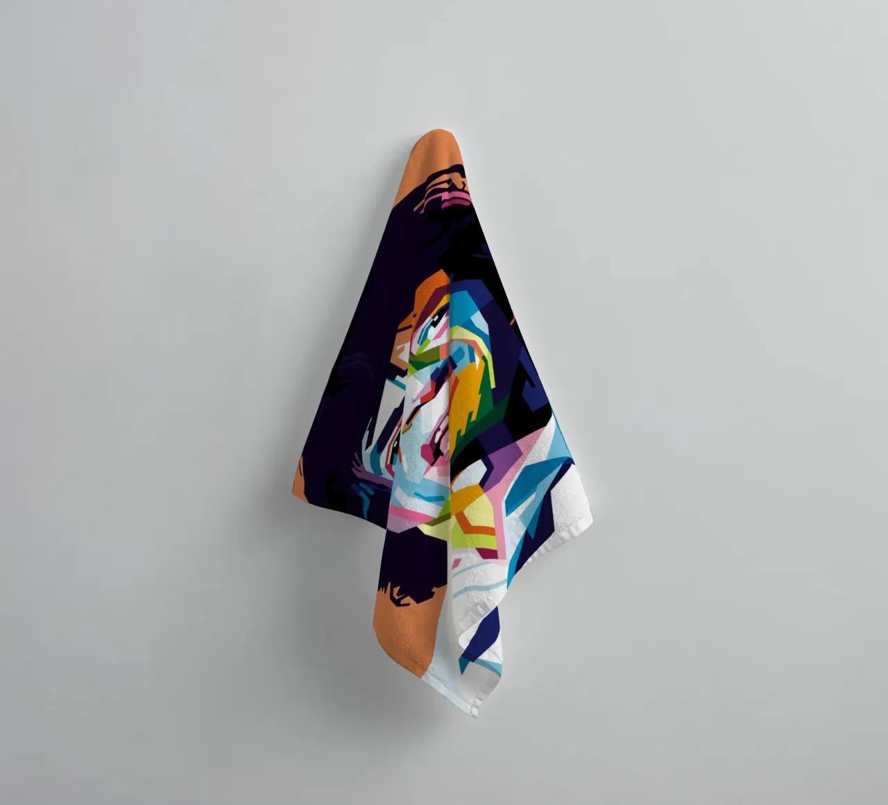 Rockers Legend Style WPAP asciugamano da bagno da KP Artwork