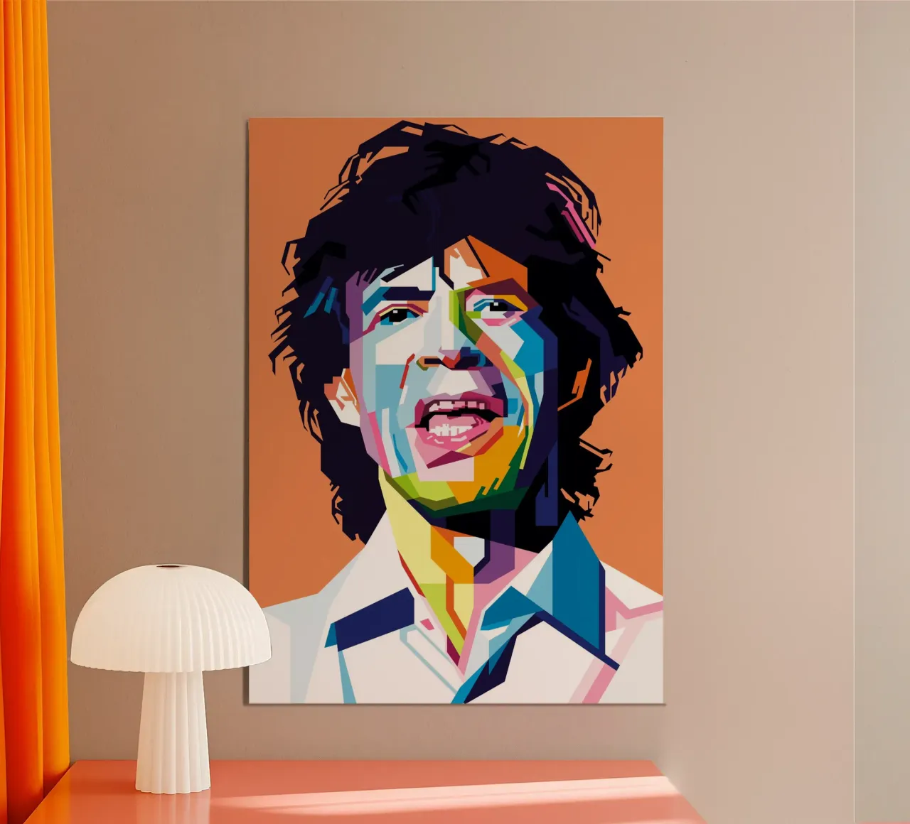 Rockers Legend Style WPAP alluminio dibond da KP Artwork