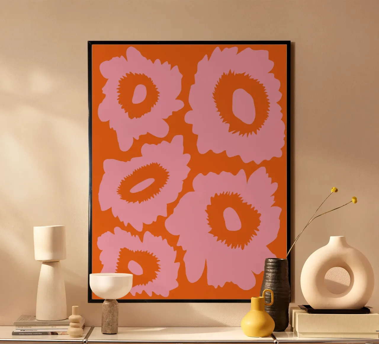 Frenesia floreale poster da Miho Art Studio