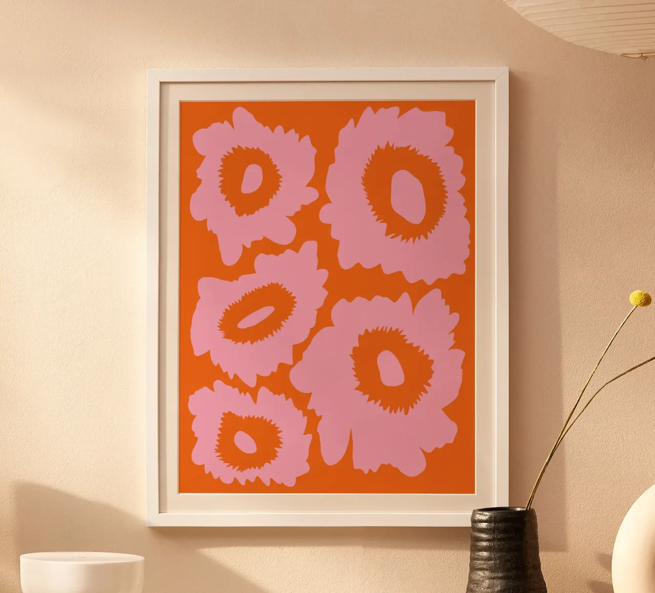 Frenesia floreale poster da Miho Art Studio