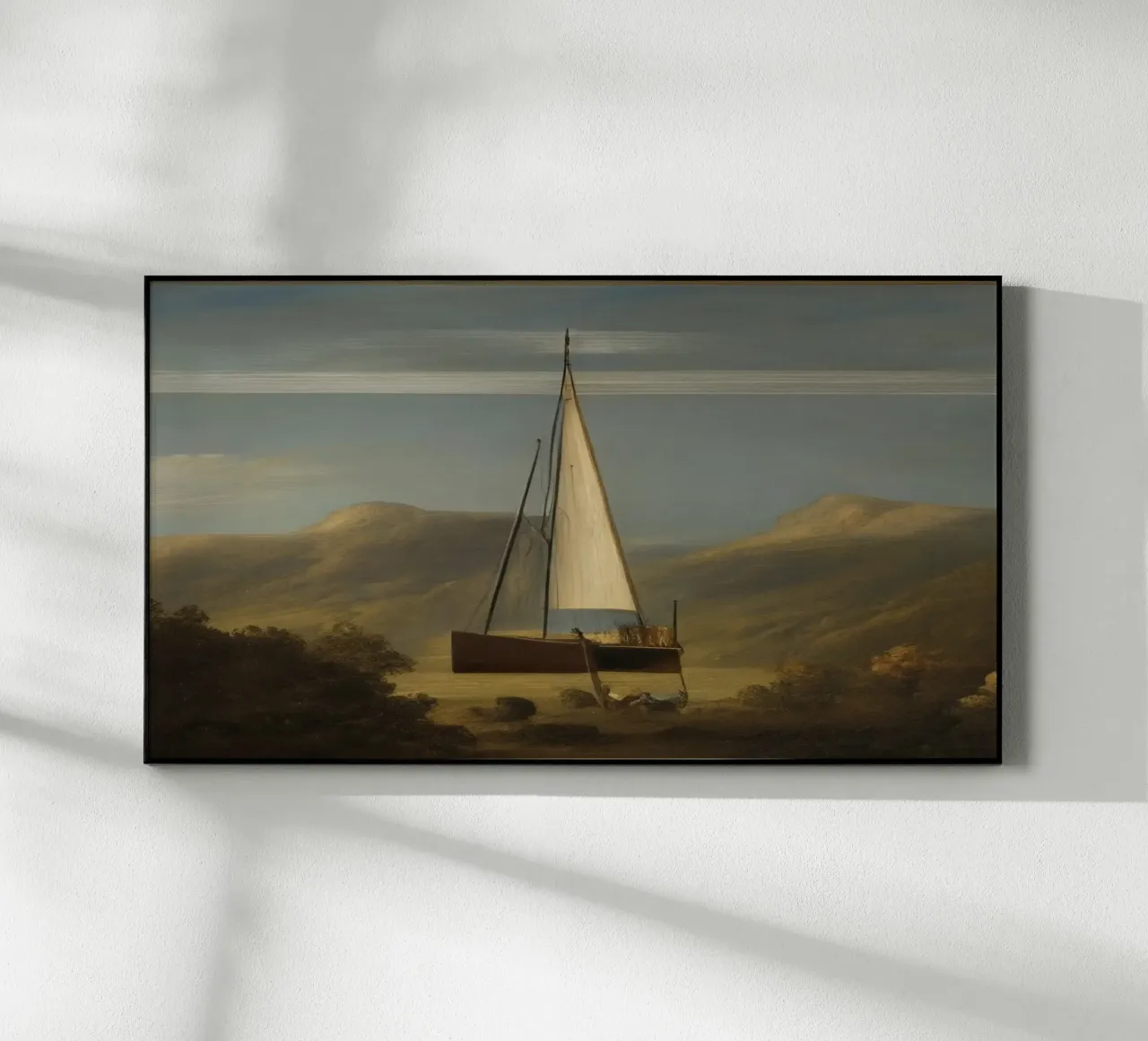 Barca a vela plexiglass da Impressionismus by LK