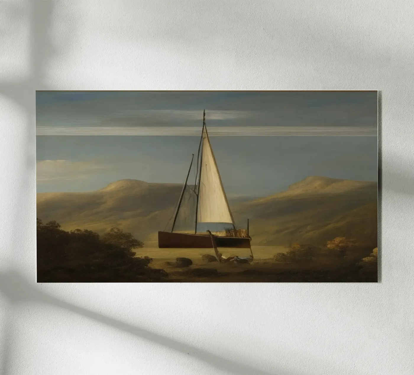 Sailboat plexiglass da Impressionismus by LK