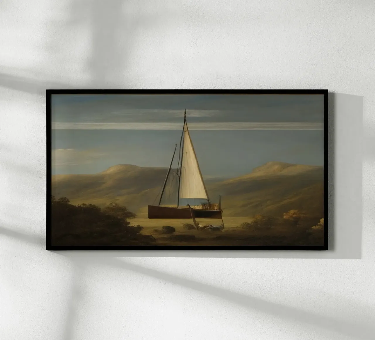 Sailboat poster by Impressionismus by LK
