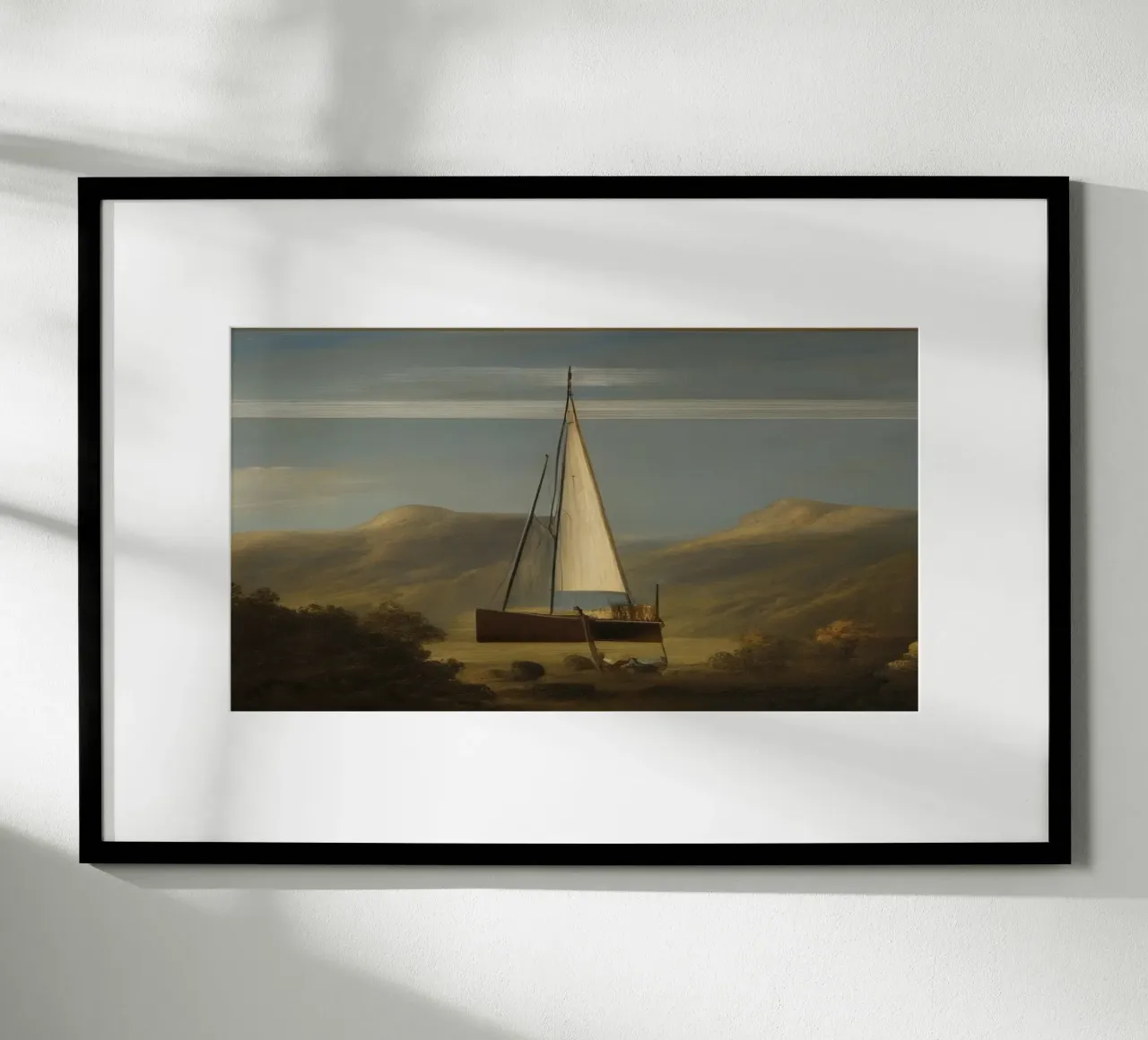Barca a vela carta hahnemühle da Impressionismus by LK