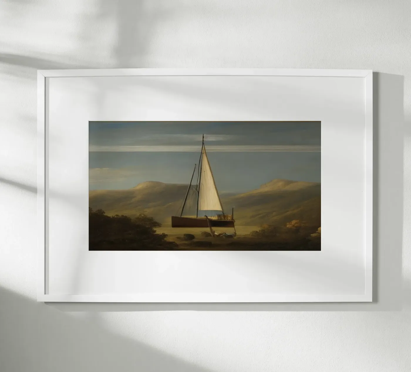 Zeilboot poster van Impressionismus by LK