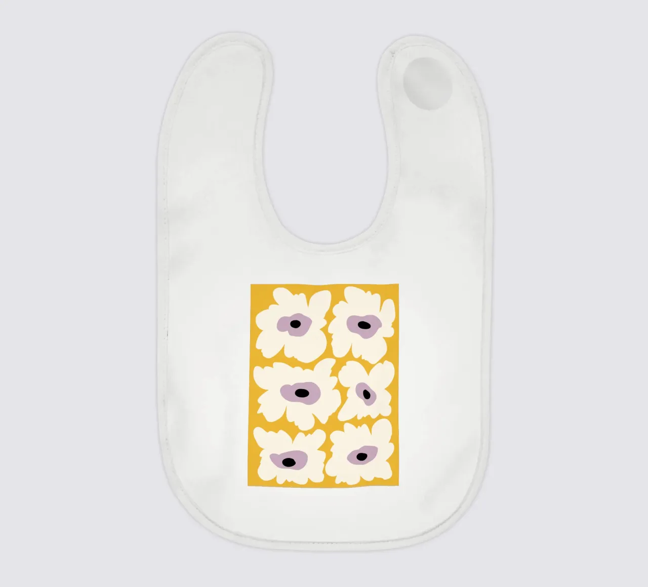 Papavero fresco in giallo bavaglino da Miho Art Studio